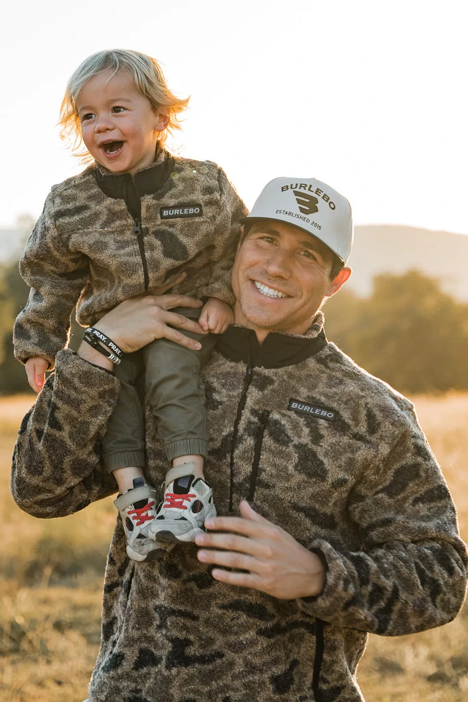 Toddler Sherpa Jacket Full Zip - Rocky Mountain Camo