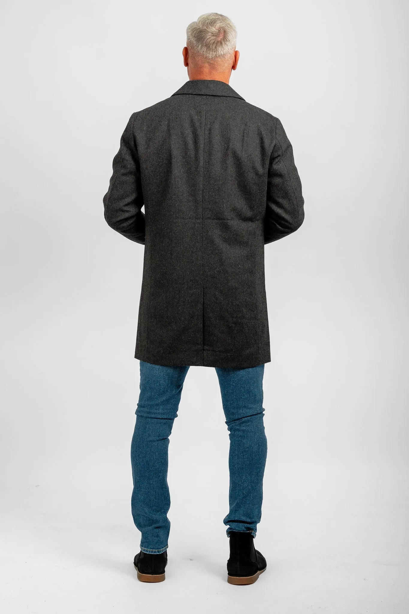 Tommy Wool Coat - Dark Grey