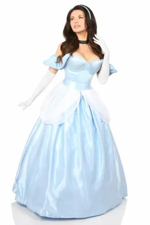 Top Drawer 6 PC Fairytale Princess Corset Costume