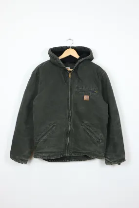 Vintage Carhartt Sherpa Lined Hooded Jacket