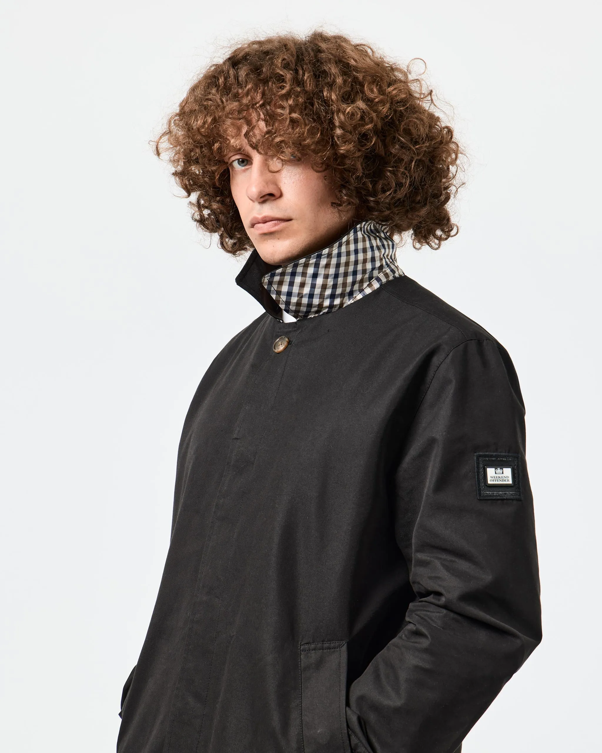 Whitehouse Mac Jacket Black/House Check