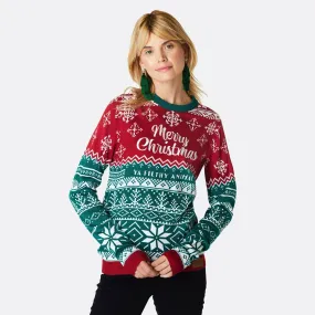 Women's Filthy Animal Christmas Jumper