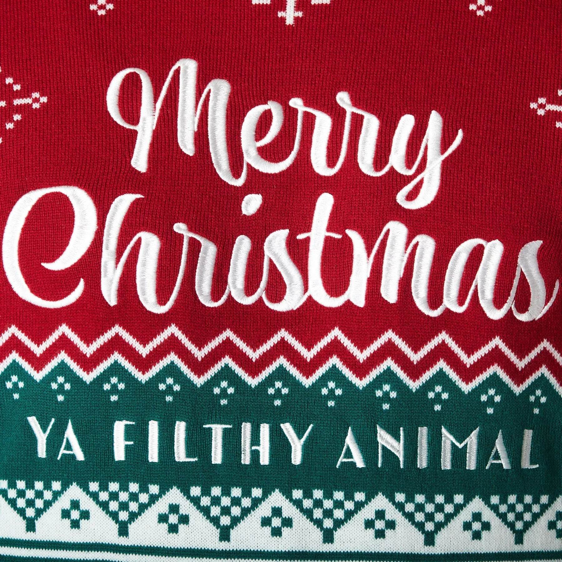 Women's Filthy Animal Christmas Jumper