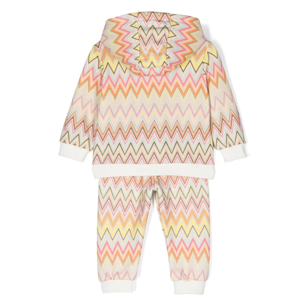 Zigzag Print Tracksuit