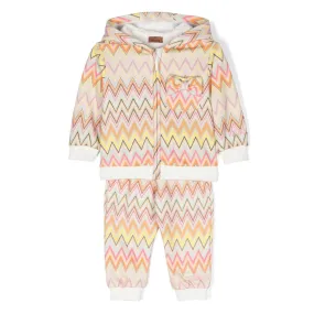 Zigzag Print Tracksuit